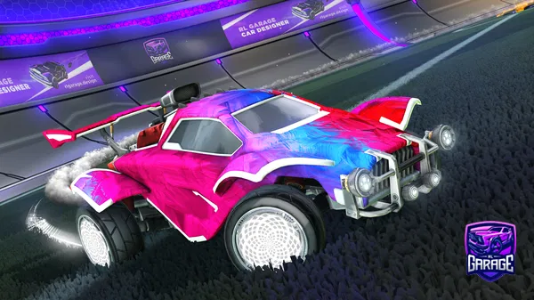 A Rocket League car design from harveywellybob