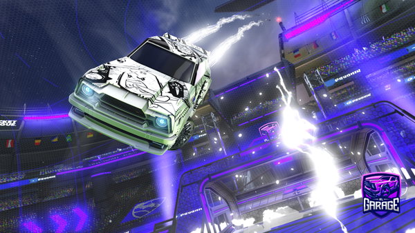 A Rocket League car design from oatinator
