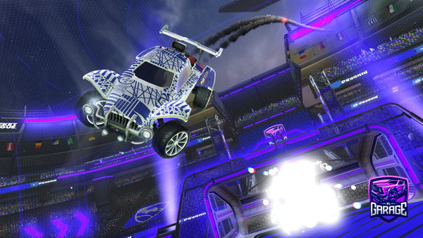 A Rocket League car design from Alexavier5
