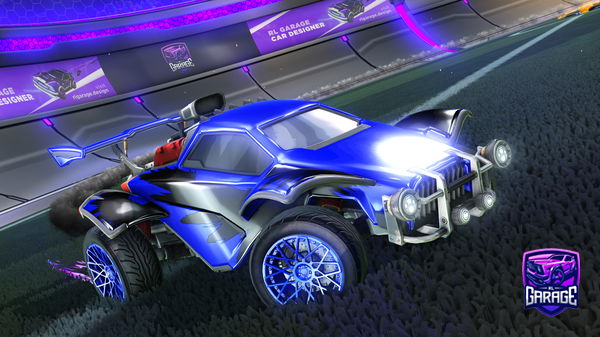 A Rocket League car design from Mystero619