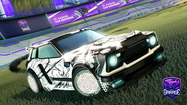 A Rocket League car design from Onlyduckyyytwitch