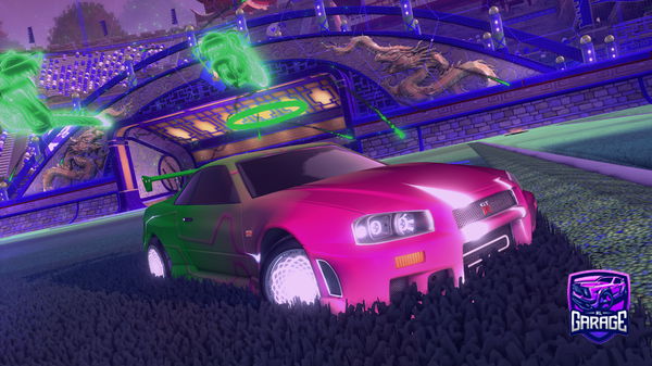 A Rocket League car design from SpaceShadow3717