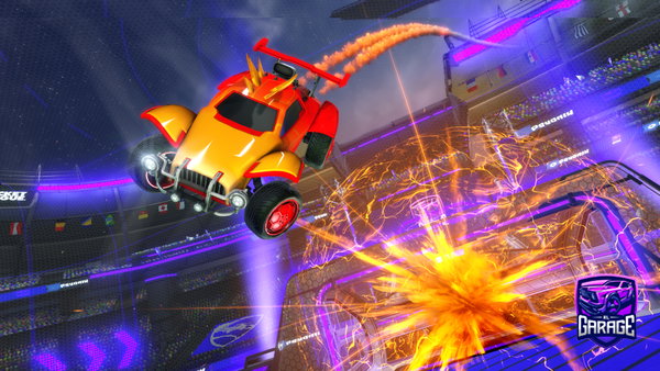 A Rocket League car design from DuckyTrooper