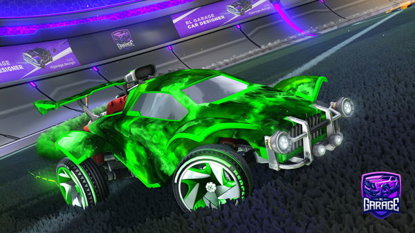 A Rocket League car design from R-ty_dragon