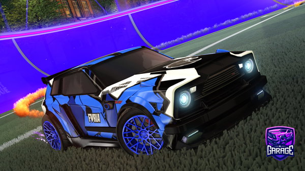 A Rocket League car design from beatking9