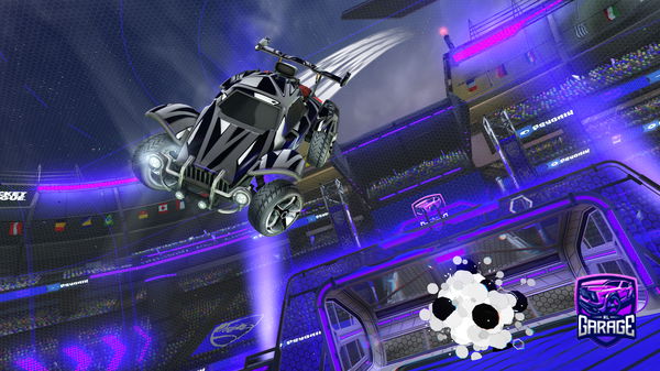 A Rocket League car design from Szitron2011