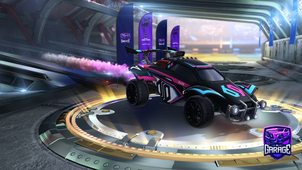 A Rocket League car design from ninewithahook