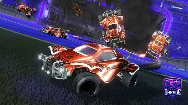 A Rocket League car design from Hockeyaa35