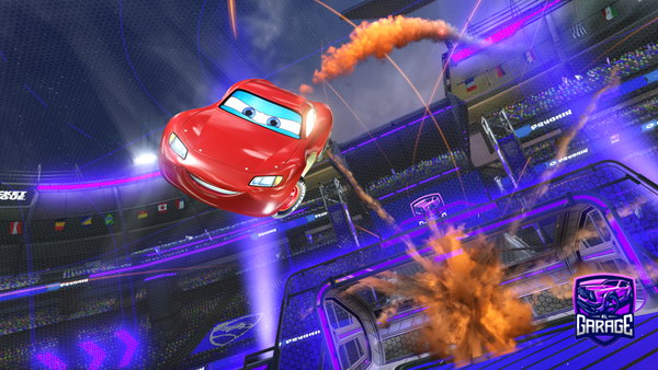 A Rocket League car design from Ryangrusman