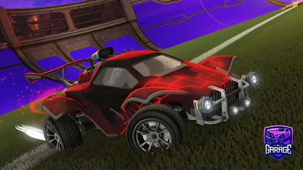 A Rocket League car design from WonderHumanGR