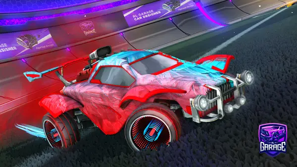 A Rocket League car design from JVRTrading