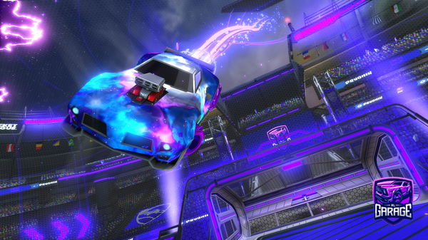 A Rocket League car design from alpogah