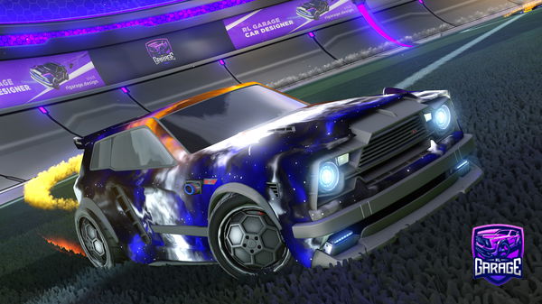 A Rocket League car design from Th345