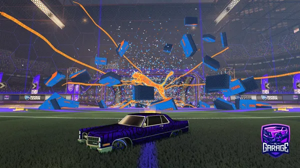 A Rocket League car design from howlinn121