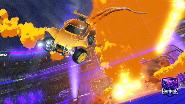 A Rocket League car design from MiiluDenSeje