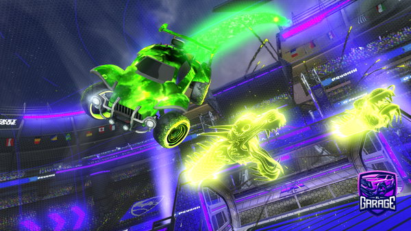 A Rocket League car design from bengalsfanuno