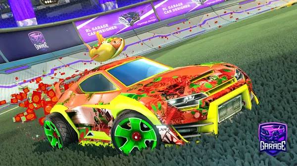 A Rocket League car design from Villager2781