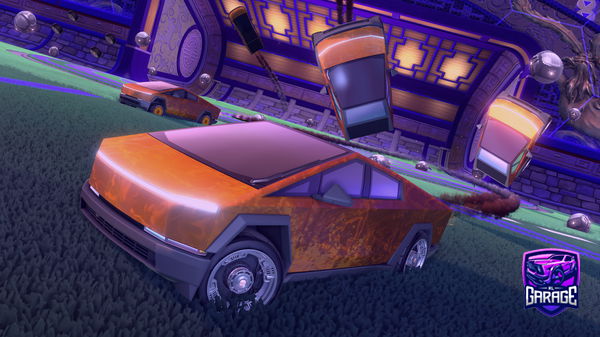 A Rocket League car design from LiamLFH76