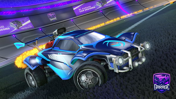 A Rocket League car design from FoundNoGoodName