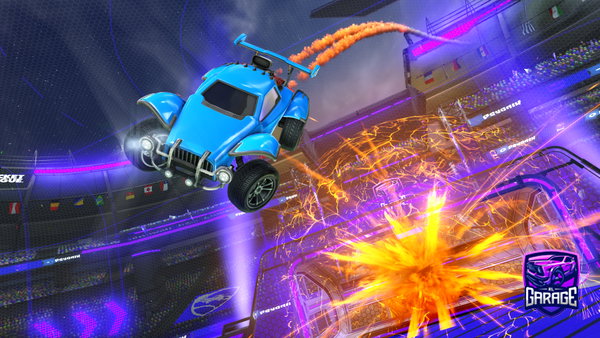 A Rocket League car design from HERKK