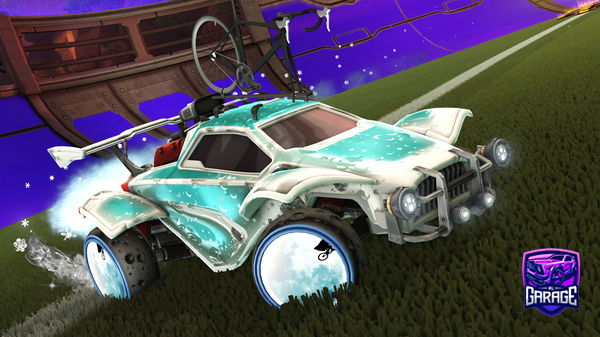 A Rocket League car design from abspielen