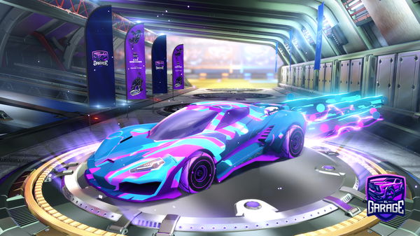 A Rocket League car design from irosario78