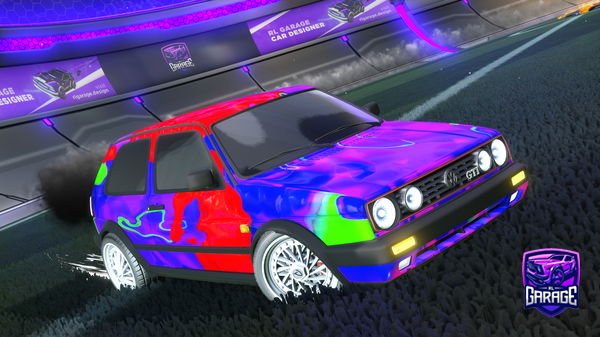 A Rocket League car design from Desmondjv