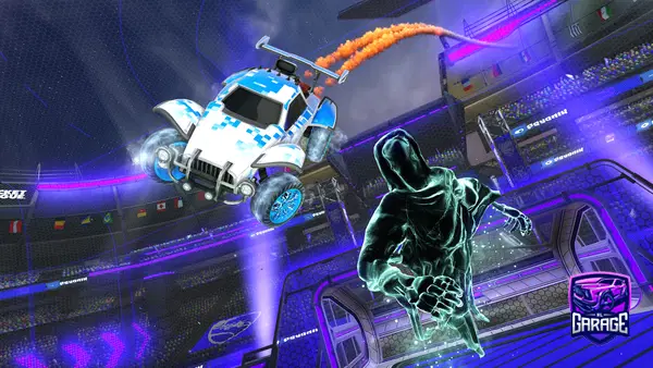 A Rocket League car design from haiderm