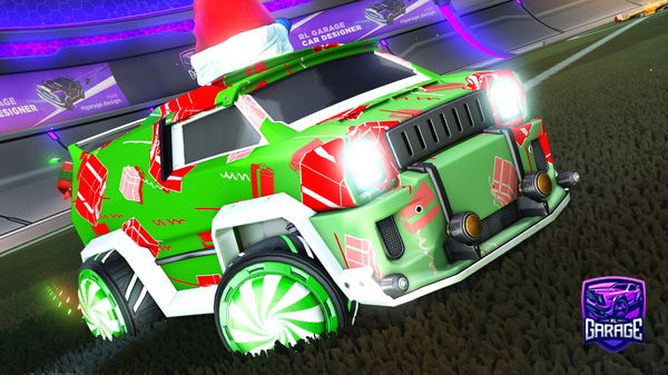 A Rocket League car design from FazeKitty