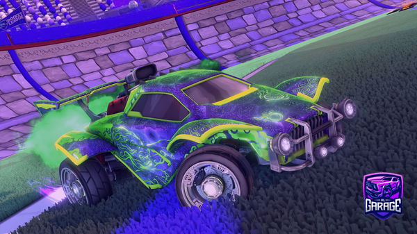 A Rocket League car design from lelusrex1234
