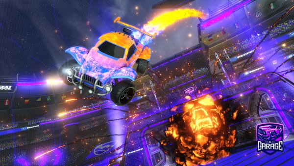 A Rocket League car design from Sven00554466o