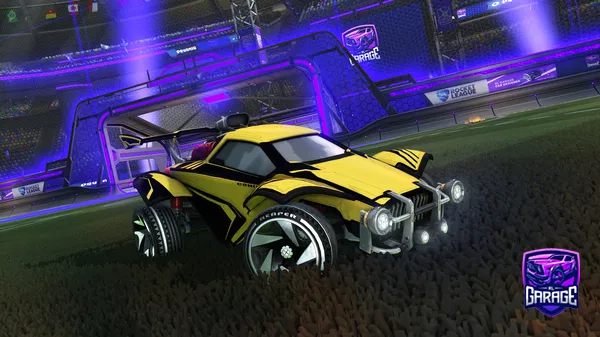 A Rocket League car design from wyfi123