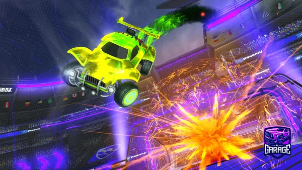 A Rocket League car design from Yahyadaviddandachi69