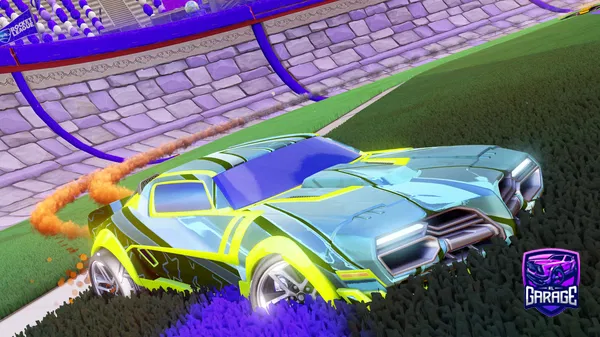 A Rocket League car design from capibat777