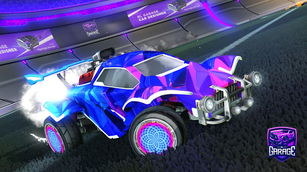 A Rocket League car design from zsr_titan