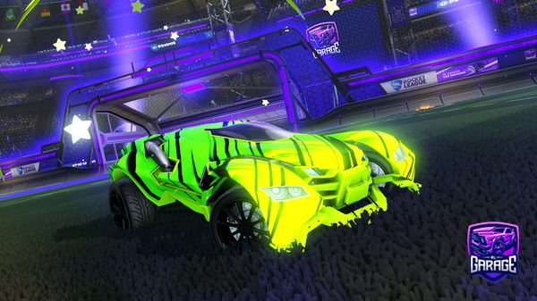 A Rocket League car design from dangerduck