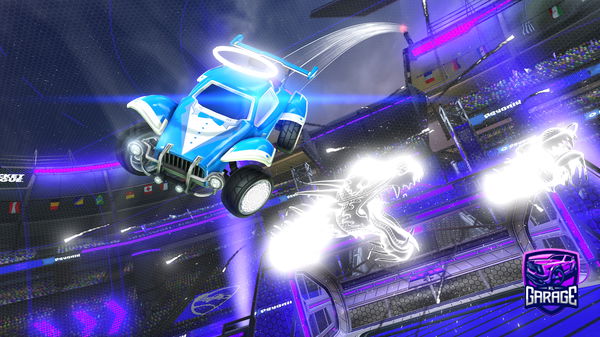 A Rocket League car design from bananadukees