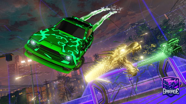 A Rocket League car design from HyperGecko