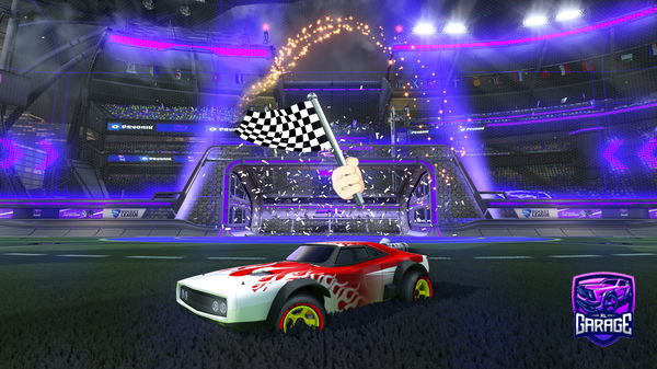 A Rocket League car design from techa-vatehatech