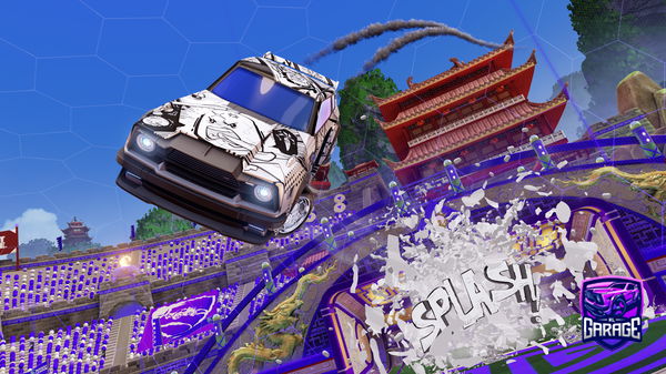 A Rocket League car design from vlackfire