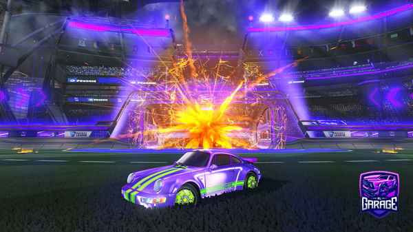 A Rocket League car design from wingfether