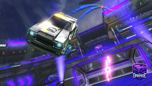 A Rocket League car design from FaZeGarfield389