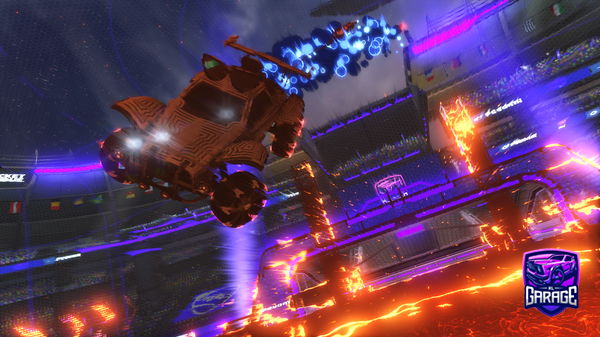 A Rocket League car design from Loffypunky