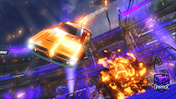 A Rocket League car design from AndreaDSP