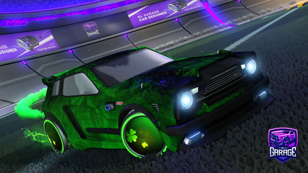 A Rocket League car design from dodogamer2124