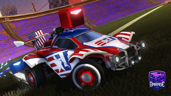 A Rocket League car design from abspielen