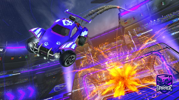 A Rocket League car design from ChubbyChongoos69
