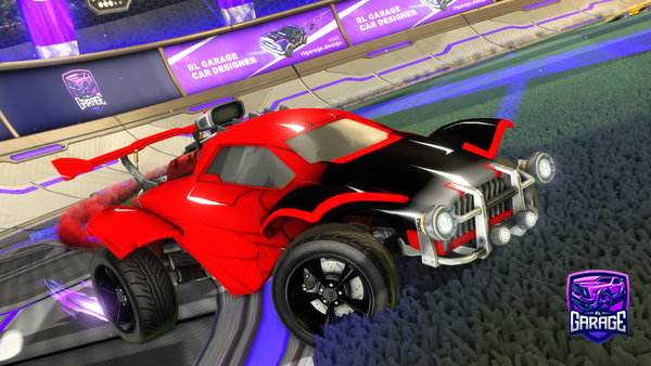 A Rocket League car design from Map1e