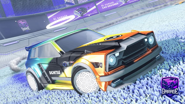 A Rocket League car design from AggieFan767825