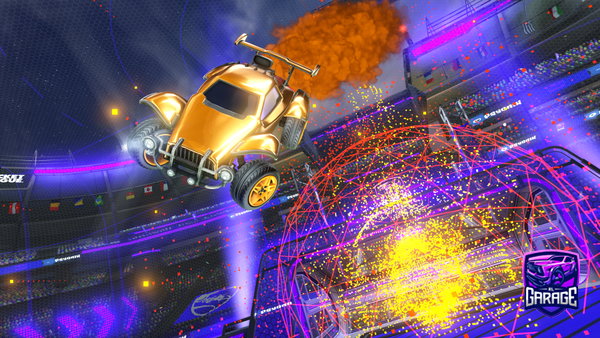 A Rocket League car design from Mythrilazerlover